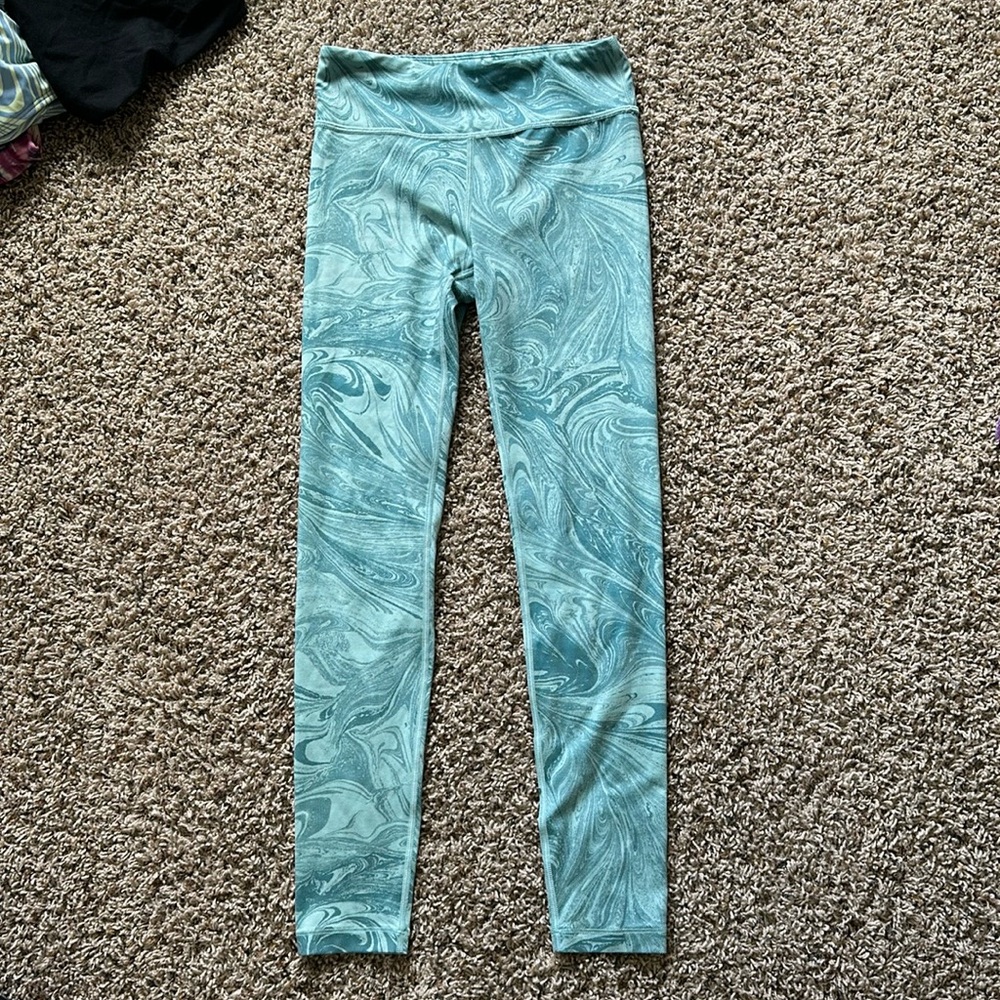 Athleta Girl swirly leggings , Size L 12